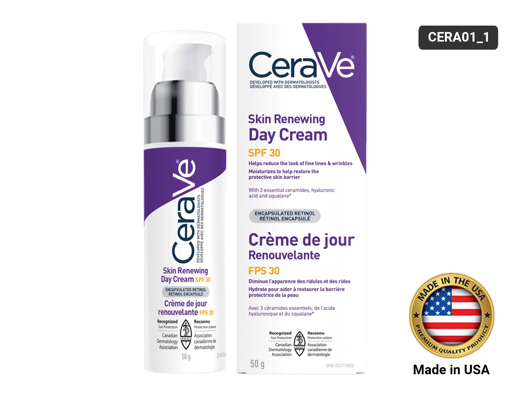 Cerave Skin Renewing Day Cream SPF 30 50g in Sri Lanka